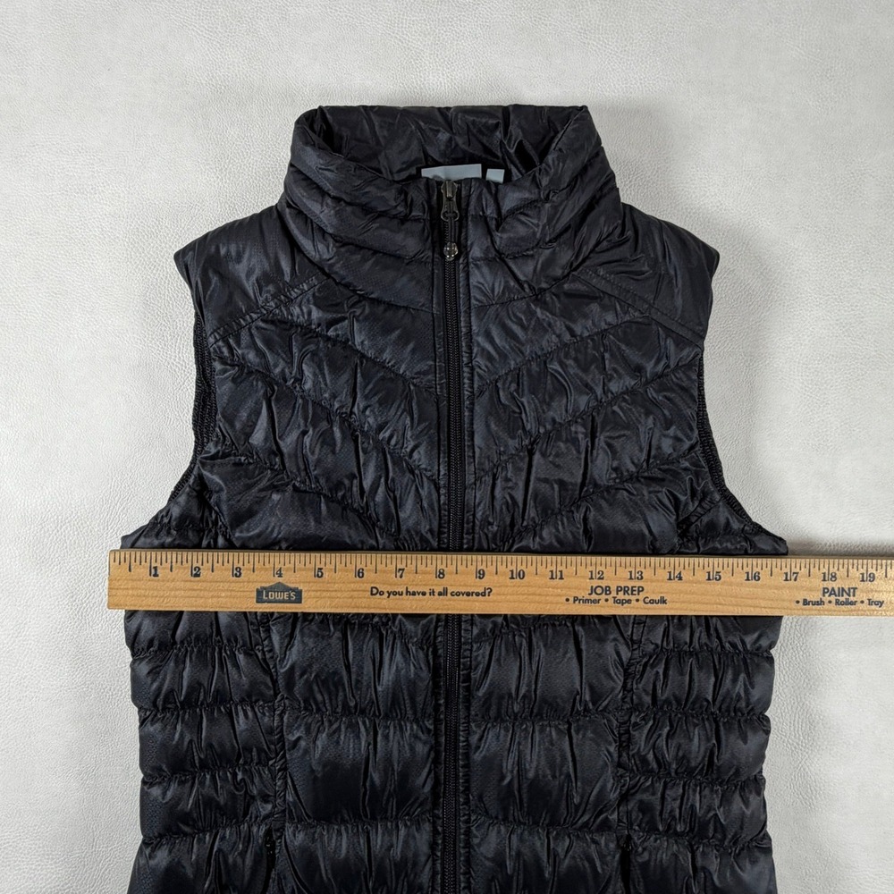 Athleta Womens Size Small Downalicious Goose Down Fill Puffer Vest Full Zip - Picture 5 of 12